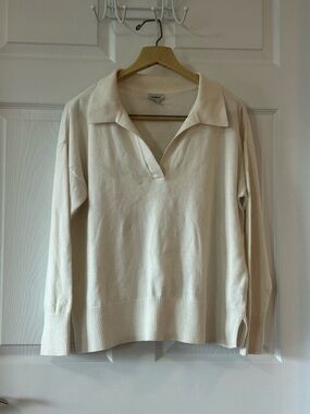 L.L. Bean Cotton/CashmereV-Neck Women's Sweater
